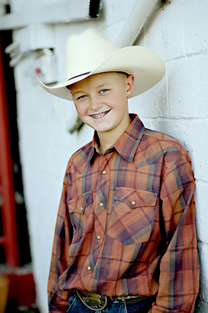 Cole Hickle in cowboy hat