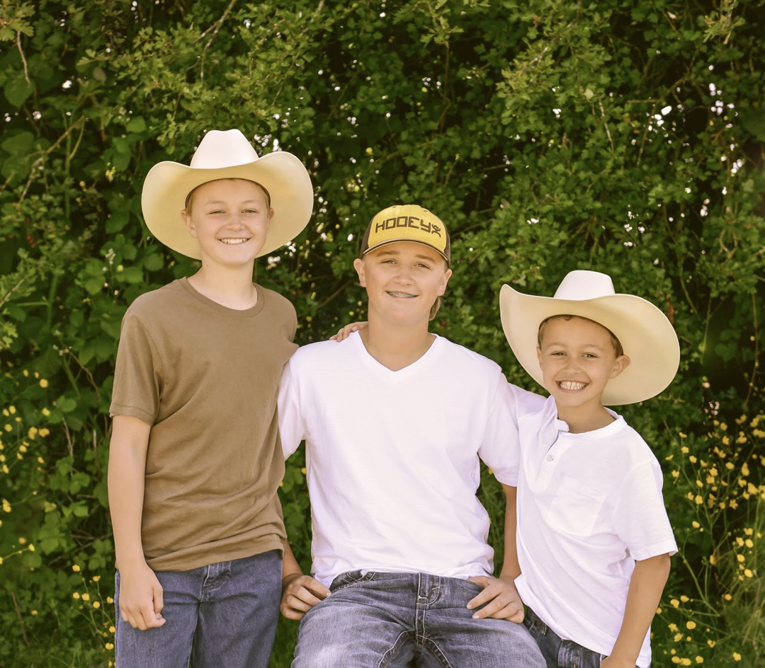 Cole, Clay and Carson Hickle