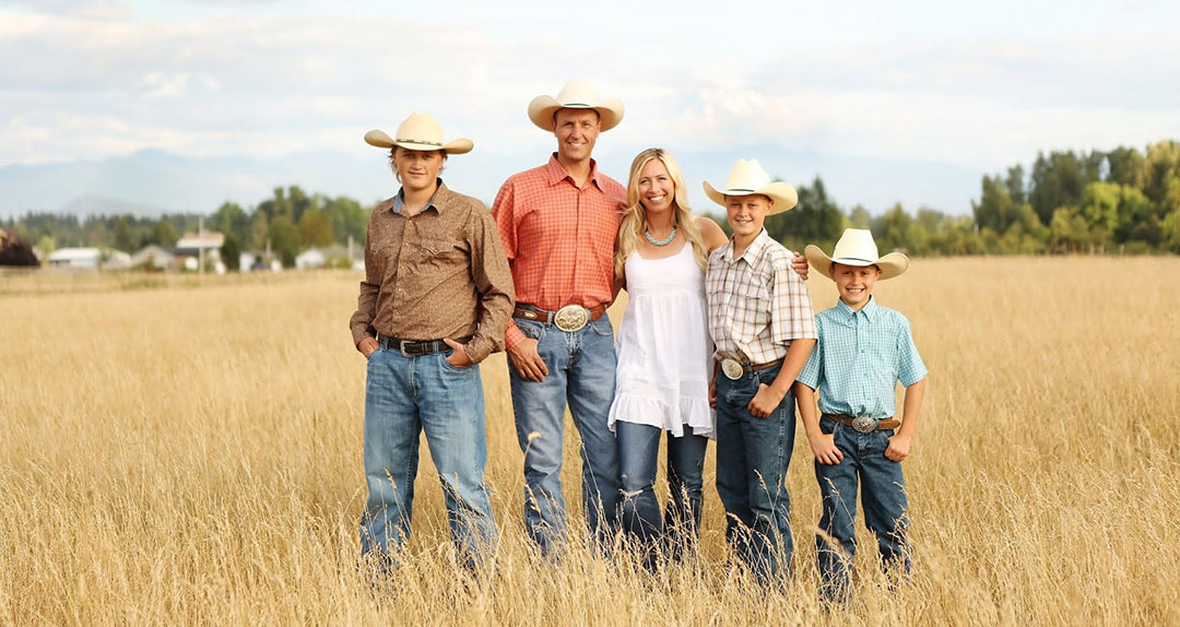 Keith, Brook, Clay, Cole, and Carson Hickle